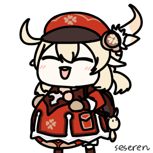 Klee(Genshin Impact) Animated Stamp by seseren